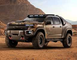 2016 Chevrolet Colorado ZH2 Fuel Cell Military Vehicle