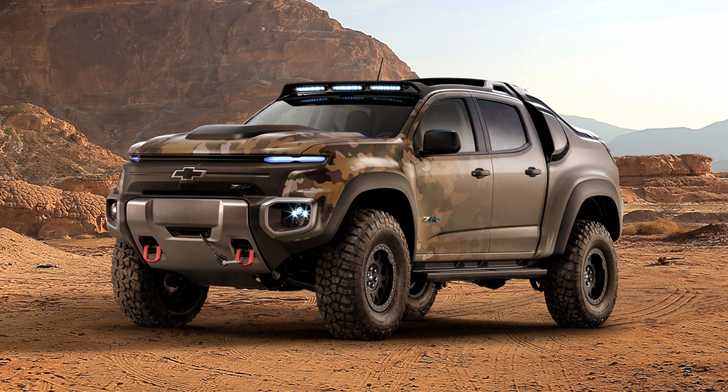 2016 Chevrolet Colorado ZH2 Fuel Cell Military Vehicle