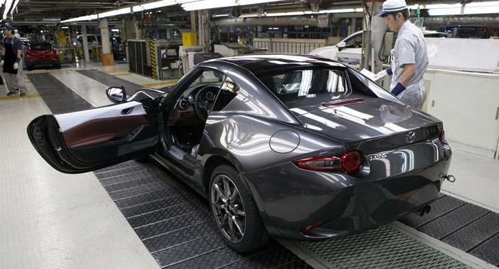 Production Begins On Mazda MX-5 RF