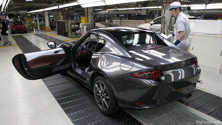 Production Begins On Mazda MX-5 RF