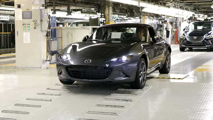 Production Begins On Mazda MX-5 RF