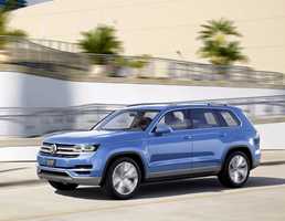 Brawny Volkswagen Atlas SUV To Debut In 2017