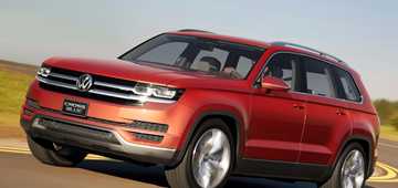 Brawny Volkswagen Atlas SUV To Debut In 2017