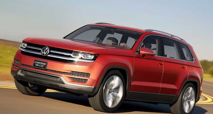 Brawny Volkswagen Atlas SUV To Debut In 2017