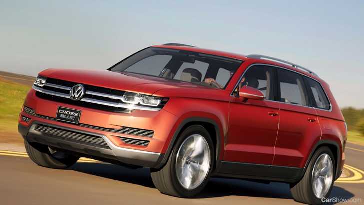 Brawny Volkswagen Atlas SUV To Debut In 2017