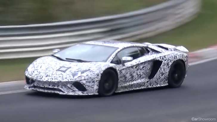 2017 Lamborghini Aventador - Nurburgring Test
