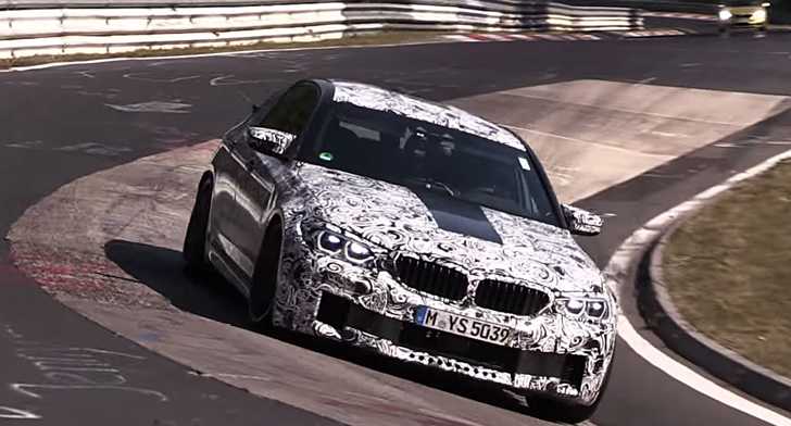 2018 BMW M5 (F90) - Nurburgring Test