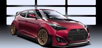 Hyundai To Field Outrageous Veloster Concept At SEMA