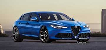 Alfa Romeo Giulia QV Sportwagon - Render