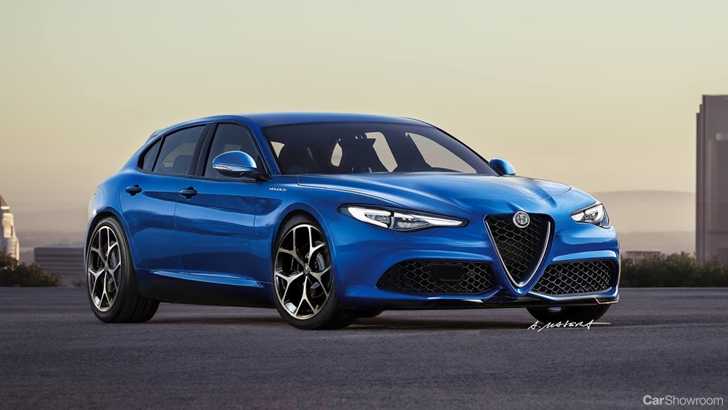 Alfa Romeo Giulia QV Sportwagon - Render