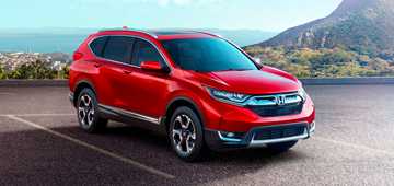 Honda Reveals All-New 5th-Gen CR-V For 2017