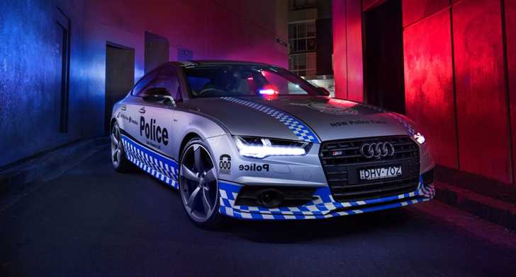Audi S7 Sportback Goes On Duty As Part Of NSW Police Force