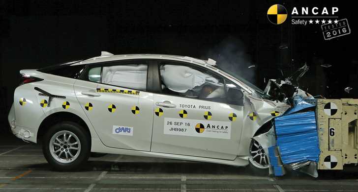 2016 Toyota Prius Scores 5-Stars In ANCAP Safety Tests