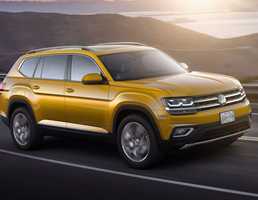 Volkswagen Official Reveals Atlas SUV For North America