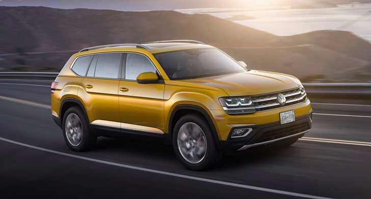 Volkswagen Official Reveals Atlas SUV For North America