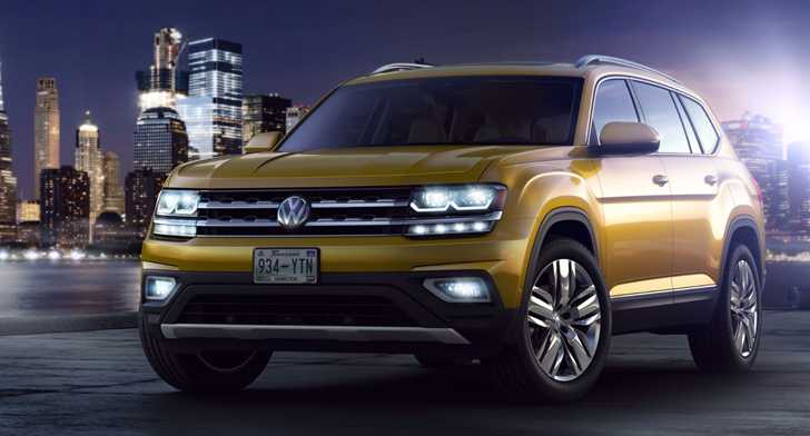 Volkswagen Official Reveals Atlas SUV For North America