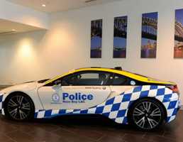 BMW i8 Joins Rose Bay Police Department