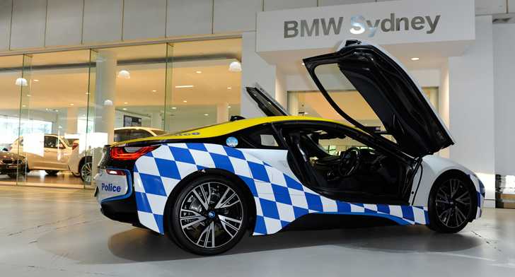 BMW i8 Joins Rose Bay Police Department