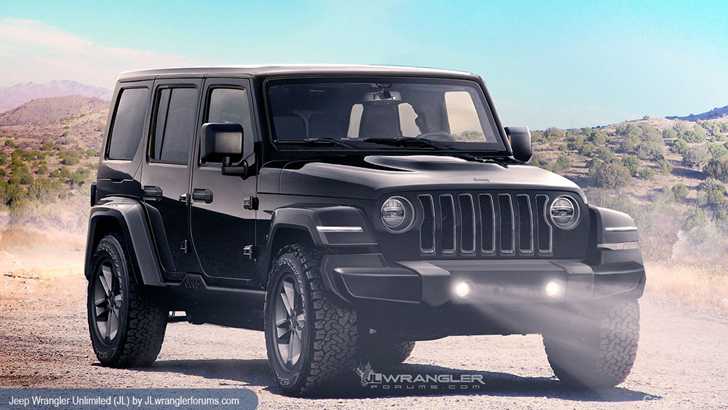 2018 Jeep Wrangler Could Look Like This