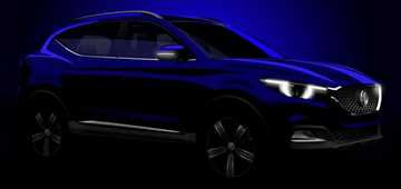 MG Teases New 'ZS' SUV Ahead Of Launch