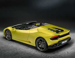 Lamborghini Unveils 2017 Huracan Rear-Wheel Drive Spyder