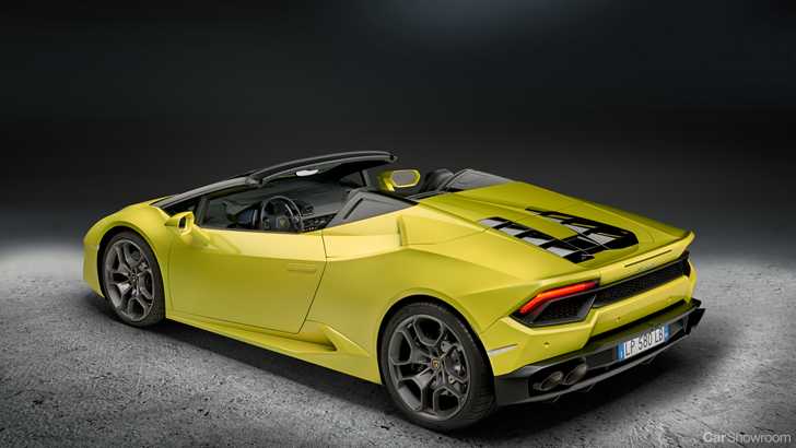 Lamborghini Unveils 2017 Huracan Rear-Wheel Drive Spyder