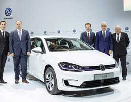 2017 Volkswagen e-Golf Unveiled