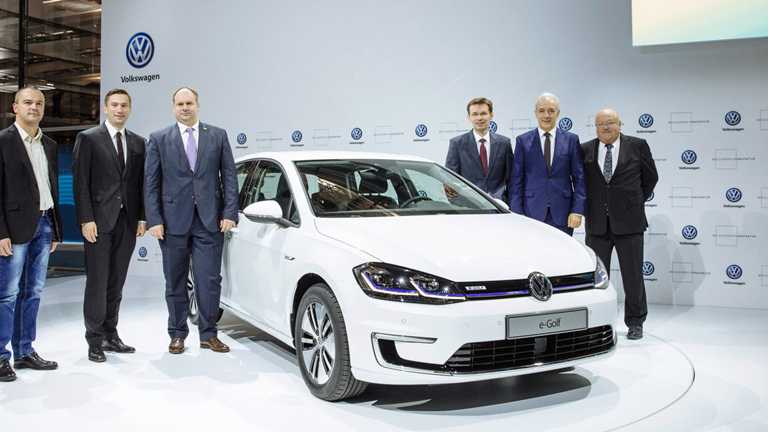 2017 Volkswagen e-Golf Unveiled