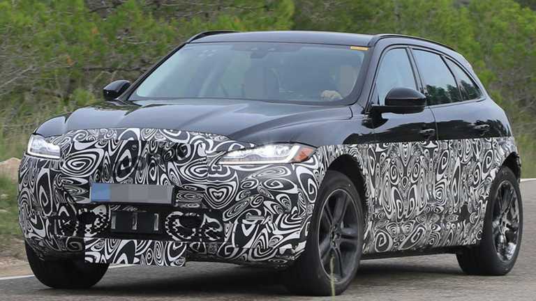 Jaguar I-Pace Test Mule Spotted