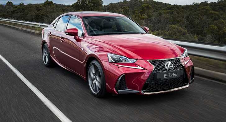 Lexus IS Sedan Updated For 2017