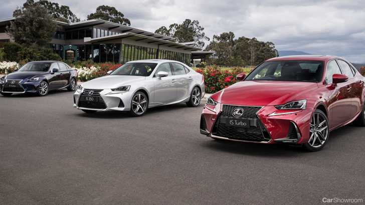 Lexus IS Sedan Updated For 2017