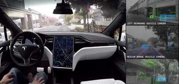 Tesla Shows You What Its Upgrades Autopilot System Sees