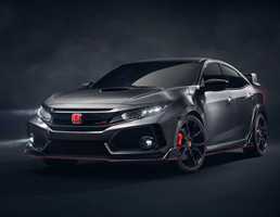 2017 Honda Civic Type R Spied