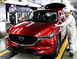2017 Mazda CX-5 Enters Production