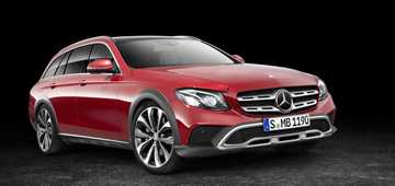 Mercedes-Benz E-Class Estate Out, All-Terrain In