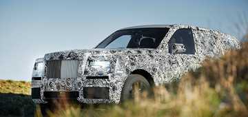 2018 Rolls-Royce Cullinan Teased