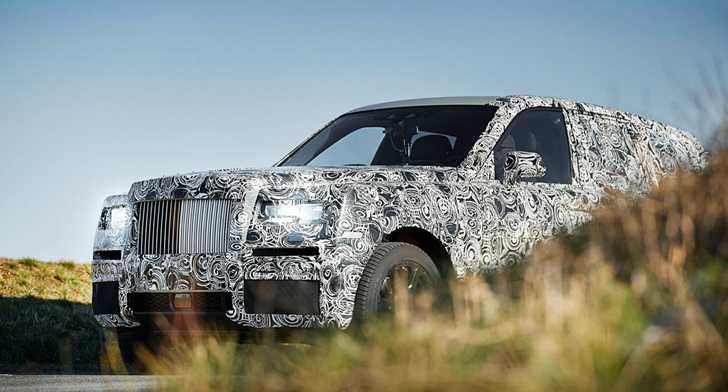 2018 Rolls-Royce Cullinan Teased