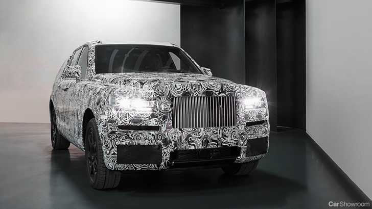 2018 Rolls-Royce Cullinan Teased