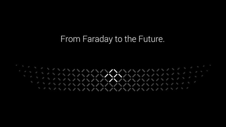 Faraday Future's Rear Teased