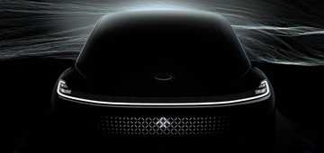 Faraday Future's Rear Teased