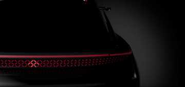 Faraday Future's Rear Teased