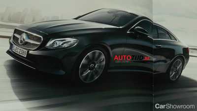 2017 Mercedes-Benz E-Class Coupe Leaked In Brochure