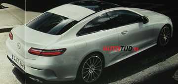2017 Mercedes-Benz E-Class Coupe Leaked In Brochure