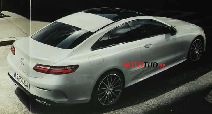 2017 Mercedes-Benz E-Class Coupe Leaked In Brochure