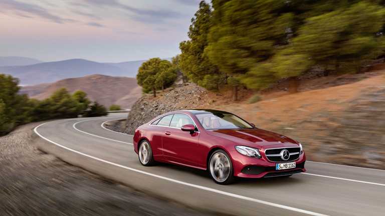 2017 Mercedes-Benz E-Class Coupe Unveiled