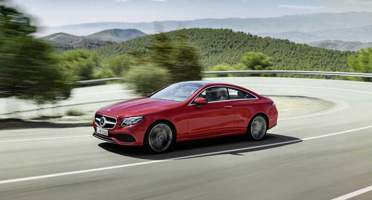 2017 Mercedes-Benz E-Class Coupe Unveiled