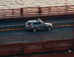 2016 Volvo XC90 - Uber Autonomous San Francisco