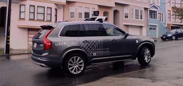 2016 Volvo XC90 - Uber Autonomous San Francisco