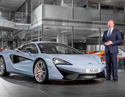 McLaren Automotive Builds Its 10,000th Car