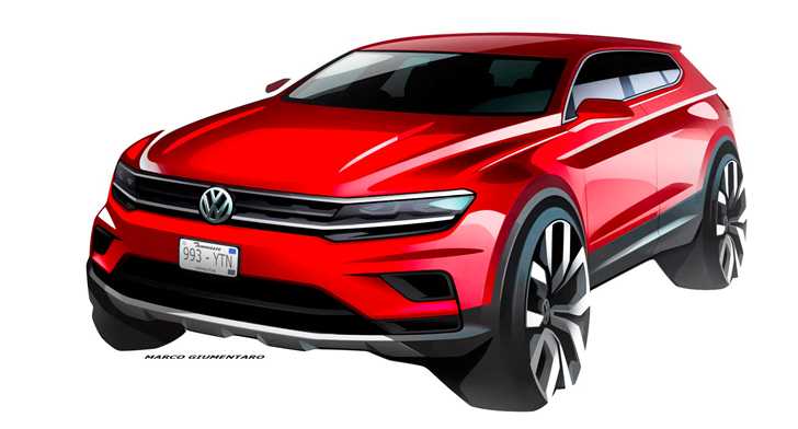 Volkswagen Teases Tiguan Allspace